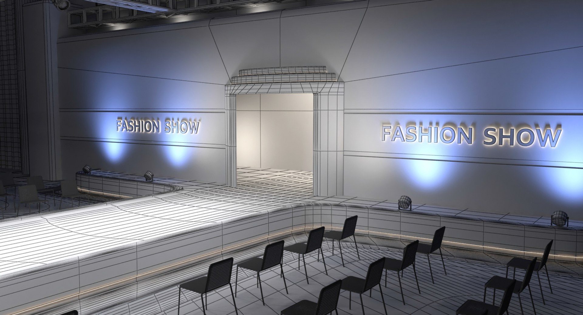 fashion show stage layout