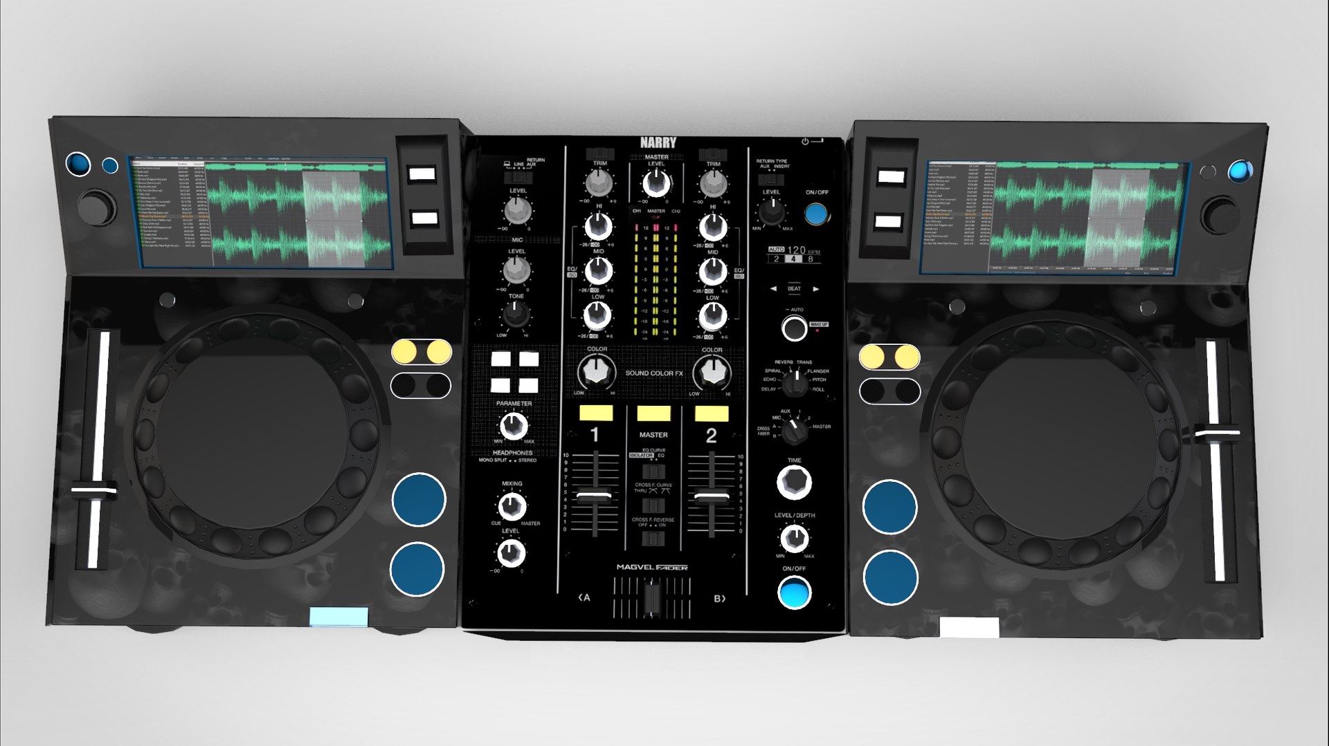 DJ MIXER XR AUDIO 3D https://p.turbosquid.com/ts-thumb/Qk/hqfHB0/Mi/djmixerxraudio7/jpg/1620897093/1920x1080/fit_q87/320edcaf14e23f202dc5e8d2a06824d04b1cac2a/djmixerxraudio7.jpg