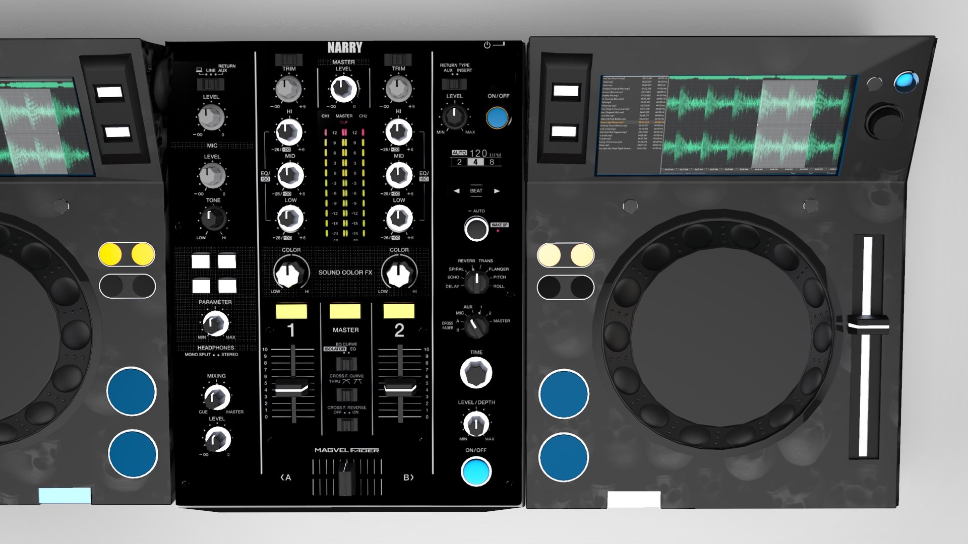 DJ MIXER XR AUDIO 3D https://p.turbosquid.com/ts-thumb/Qk/hqfHB0/os/djmixerxraudio8/jpg/1620897093/1920x1080/fit_q87/8c5c0f8343e9ccf6958622e267ec7c6b3cd26296/djmixerxraudio8.jpg