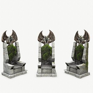 Devil Stone Throne model