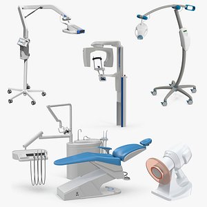 Dental Equipment Collection 4 3D