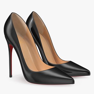 heels women shoes 3D model