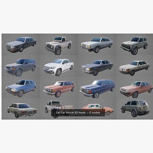 3D car model