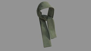 Scarf 001 3D