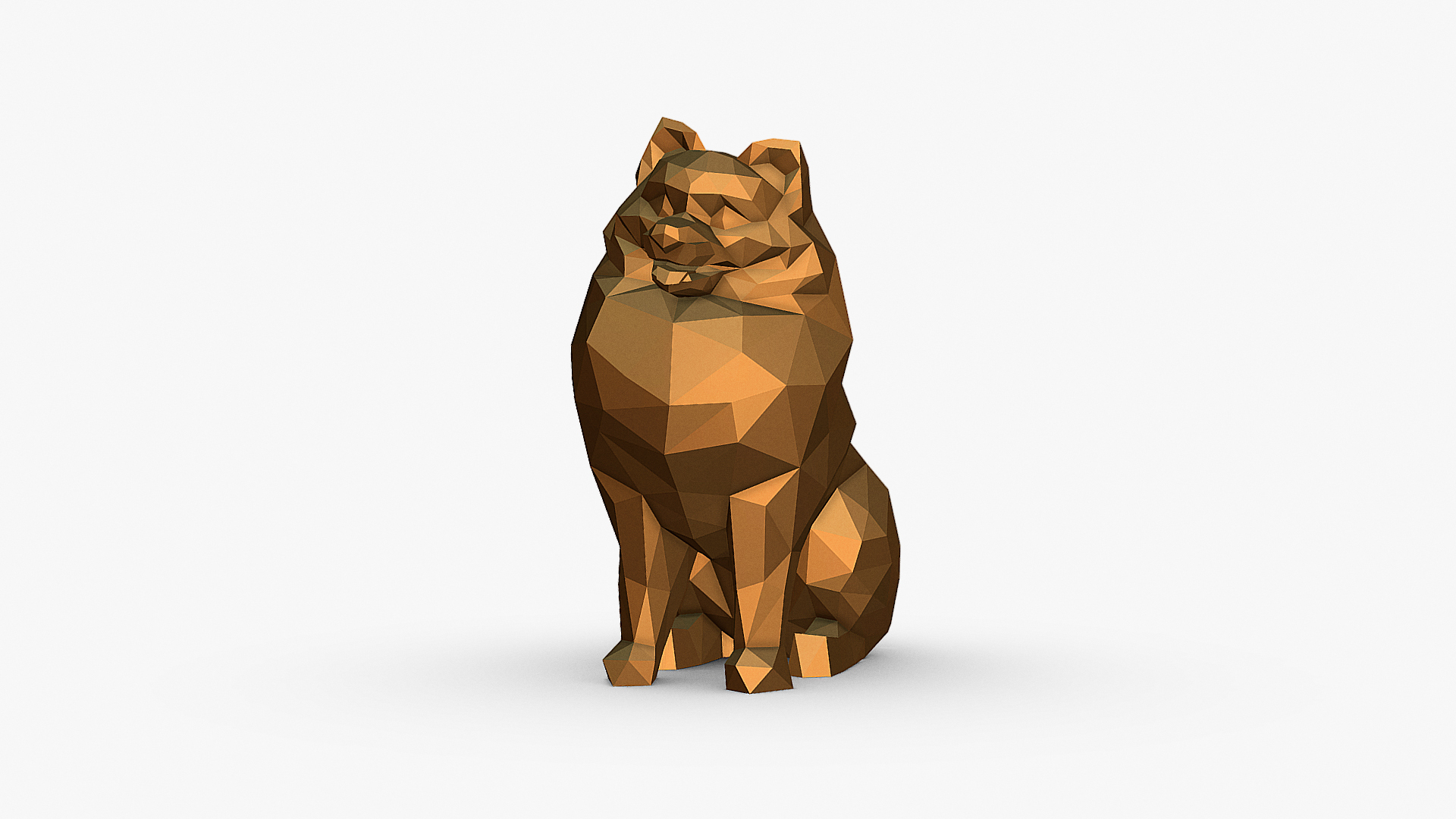 Spitz Pomeranian 3D Model - TurboSquid 2281656