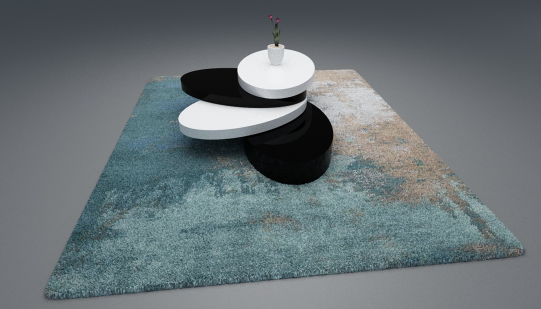 Modern Table 3D Model - TurboSquid 1415294
