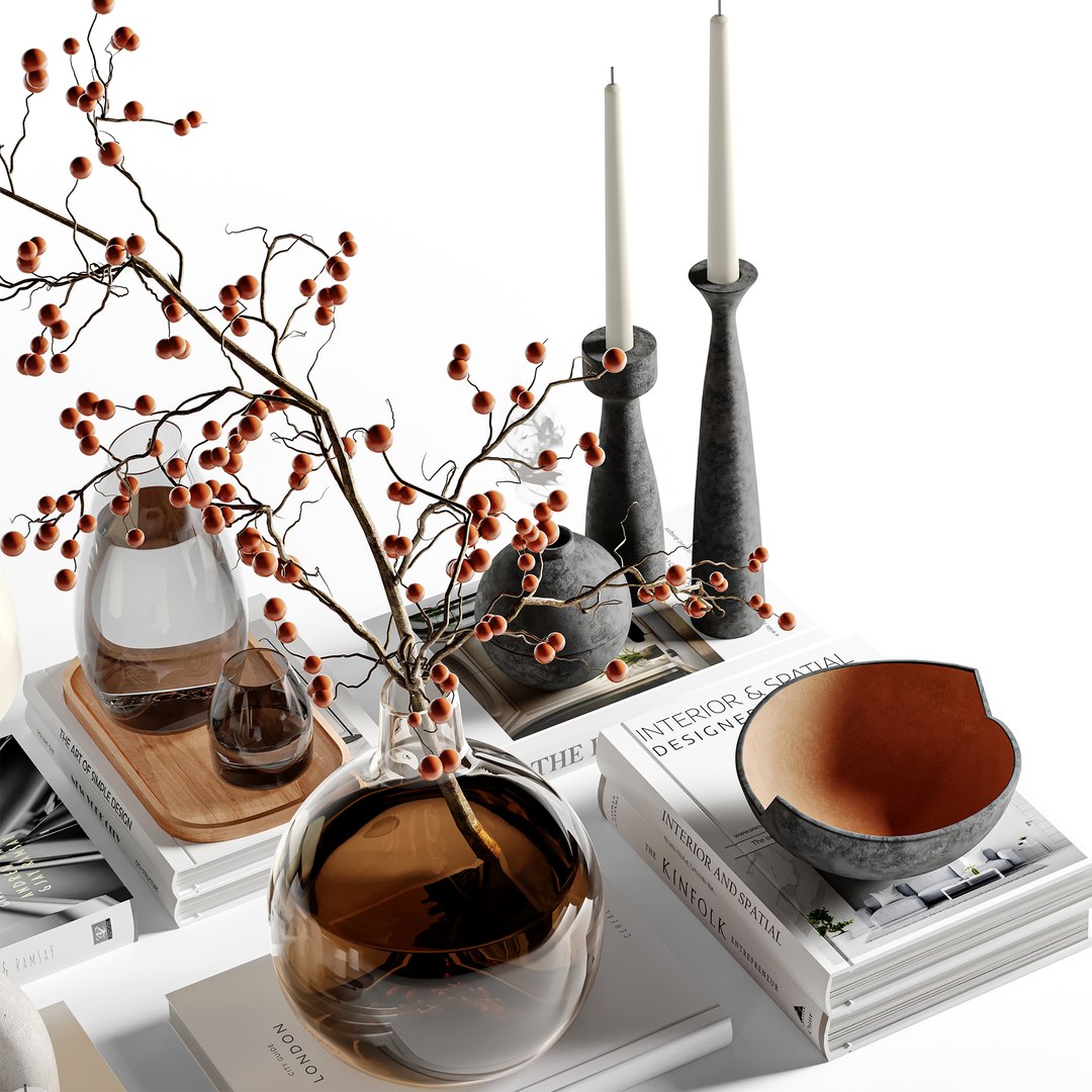 Decorative Set 15 3D - TurboSquid 2309909