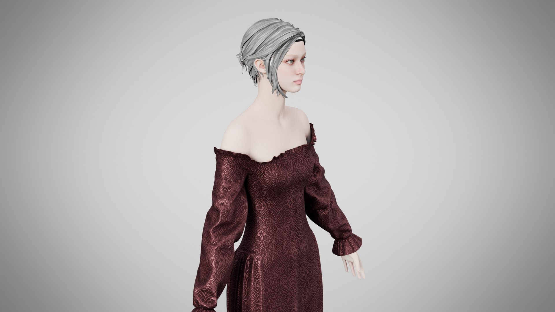 Dress 13 Chocolate Velvet With Design 3D model https://p.turbosquid.com/ts-thumb/Ql/1iPqhE/6A/3/jpg/1756498634/1920x1080/fit_q87/9e1e7de2cf9d2d3f07f9b8ba5549a22dda64dea6/3.jpg