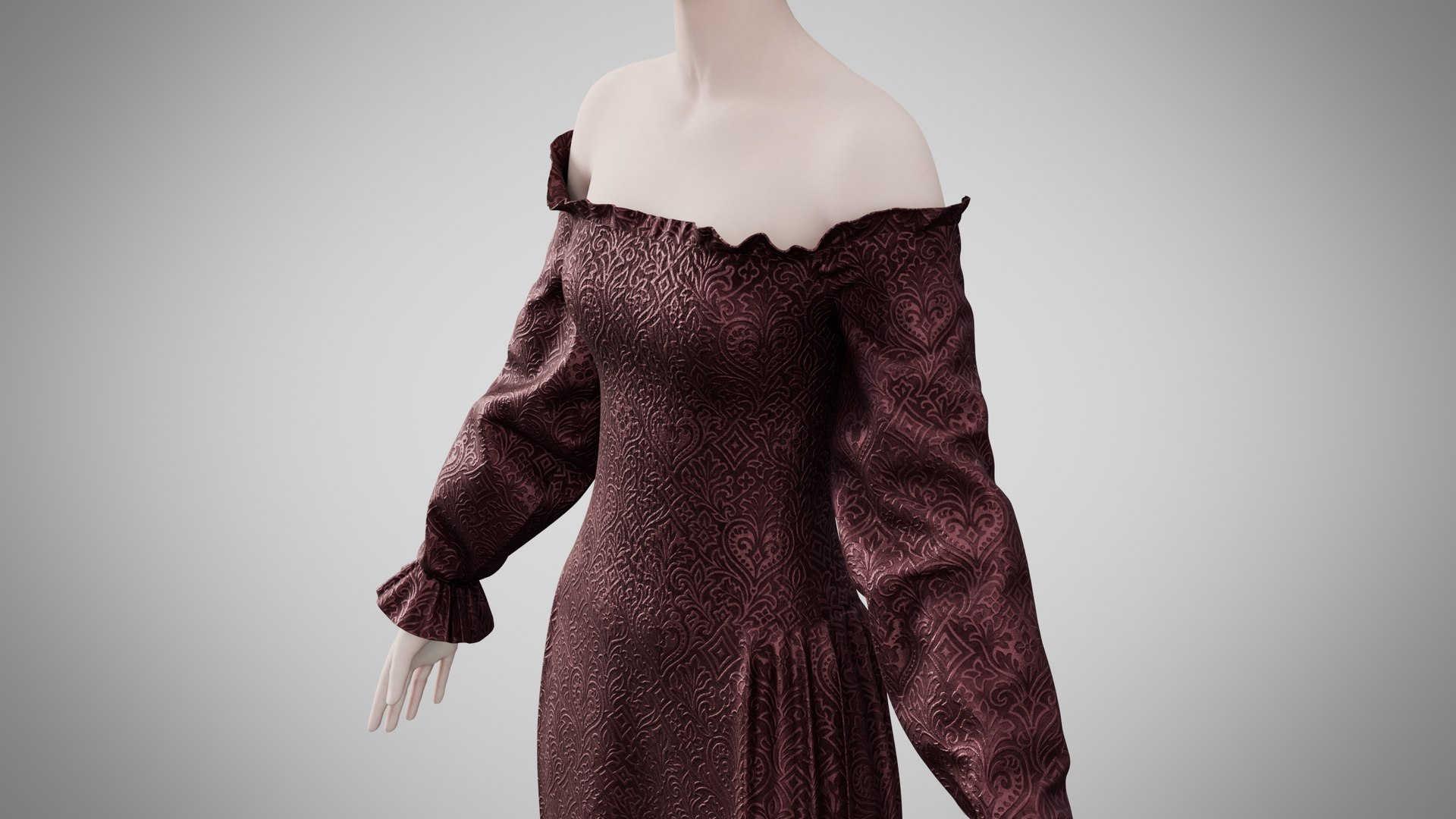 Dress 13 Chocolate Velvet With Design 3D model https://p.turbosquid.com/ts-thumb/Ql/1iPqhE/vh/4/jpg/1756498635/1920x1080/fit_q87/90213d9ae3565d40112d55e13506d0e4b21d12e1/4.jpg