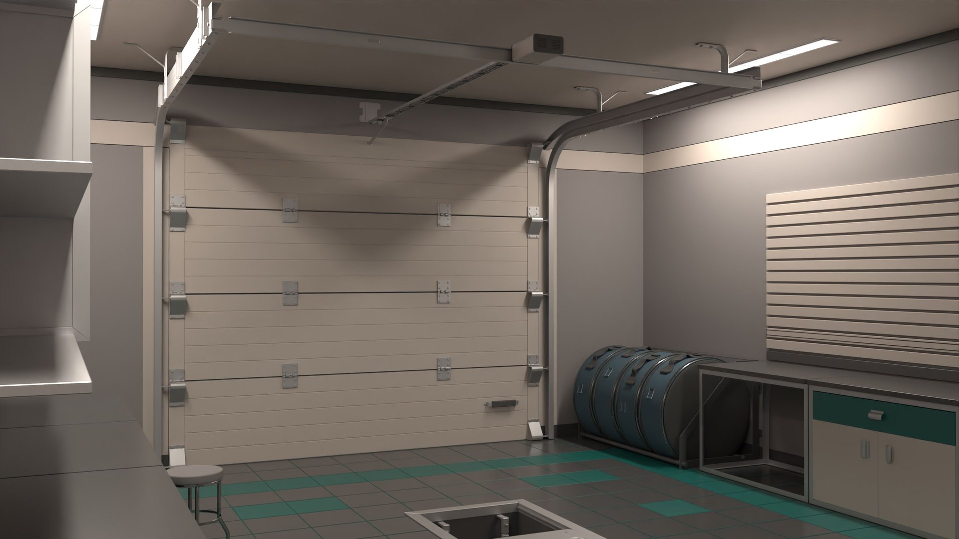 3D Model Garage - TurboSquid 2179676