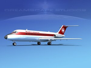 turbines dc-9-15 mcdonnell douglas 3d lwo