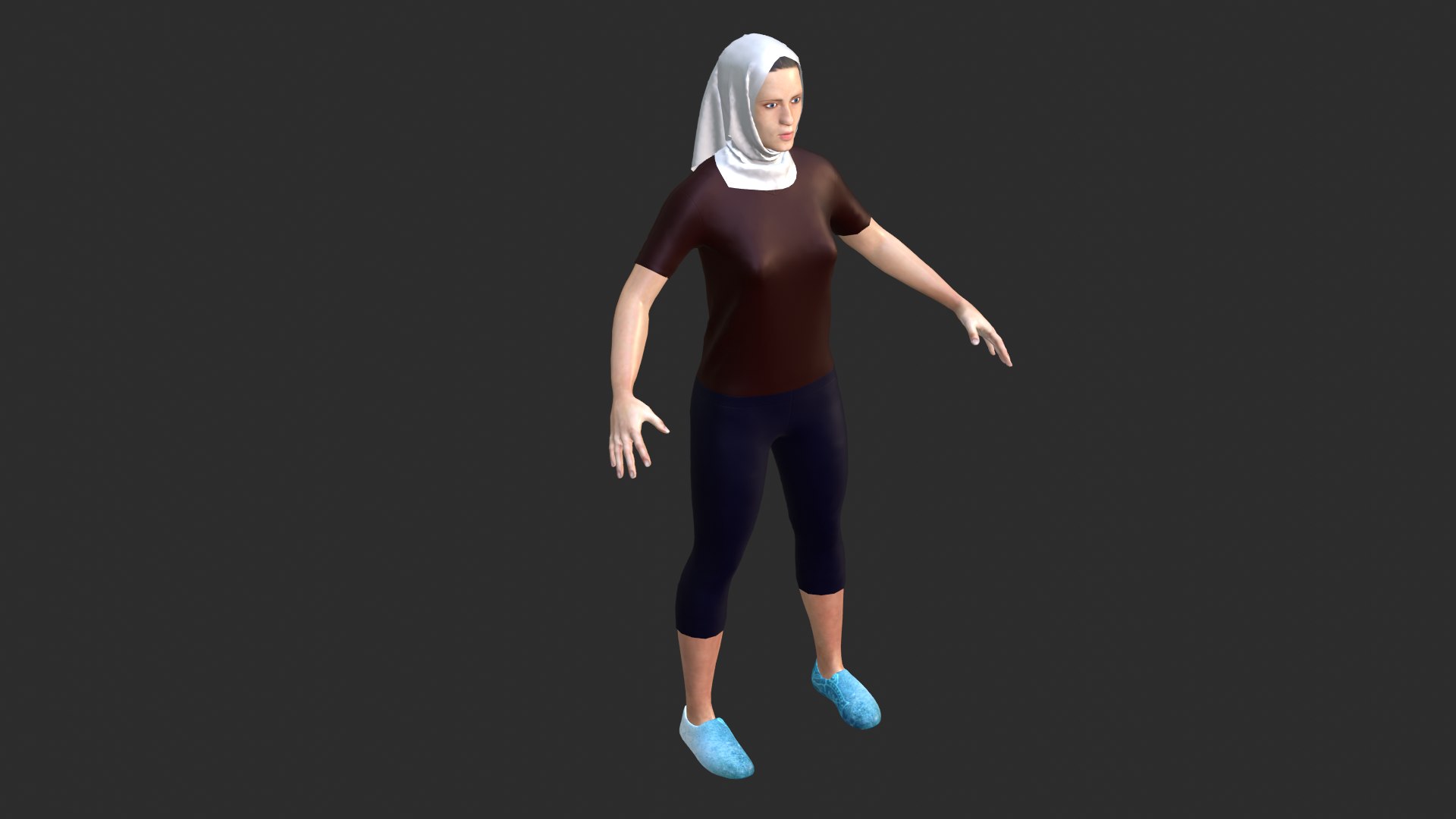 Hijab Woman 3D model https://p.turbosquid.com/ts-thumb/Ql/BOKFRi/GU/5/png/1652692459/1920x1080/fit_q87/e5623d9d0dc6832e9ab99db96e4d9d53c13c3b89/5.jpg