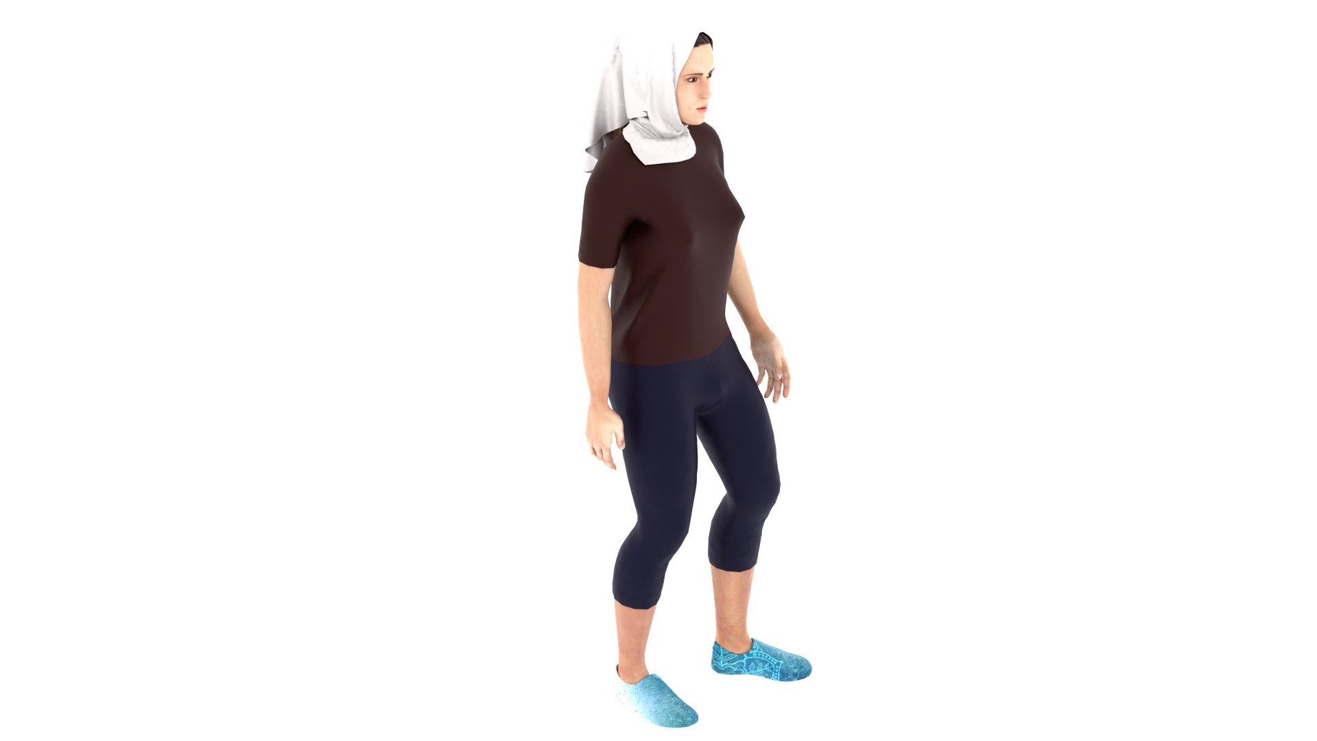 Hijab Woman 3D model https://p.turbosquid.com/ts-thumb/Ql/BOKFRi/tp/2/png/1652692439/1920x1080/fit_q87/07dae5d48fa5e4c0d2196ab612590d35b44a6fea/2.jpg