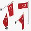 Turkish Flags model