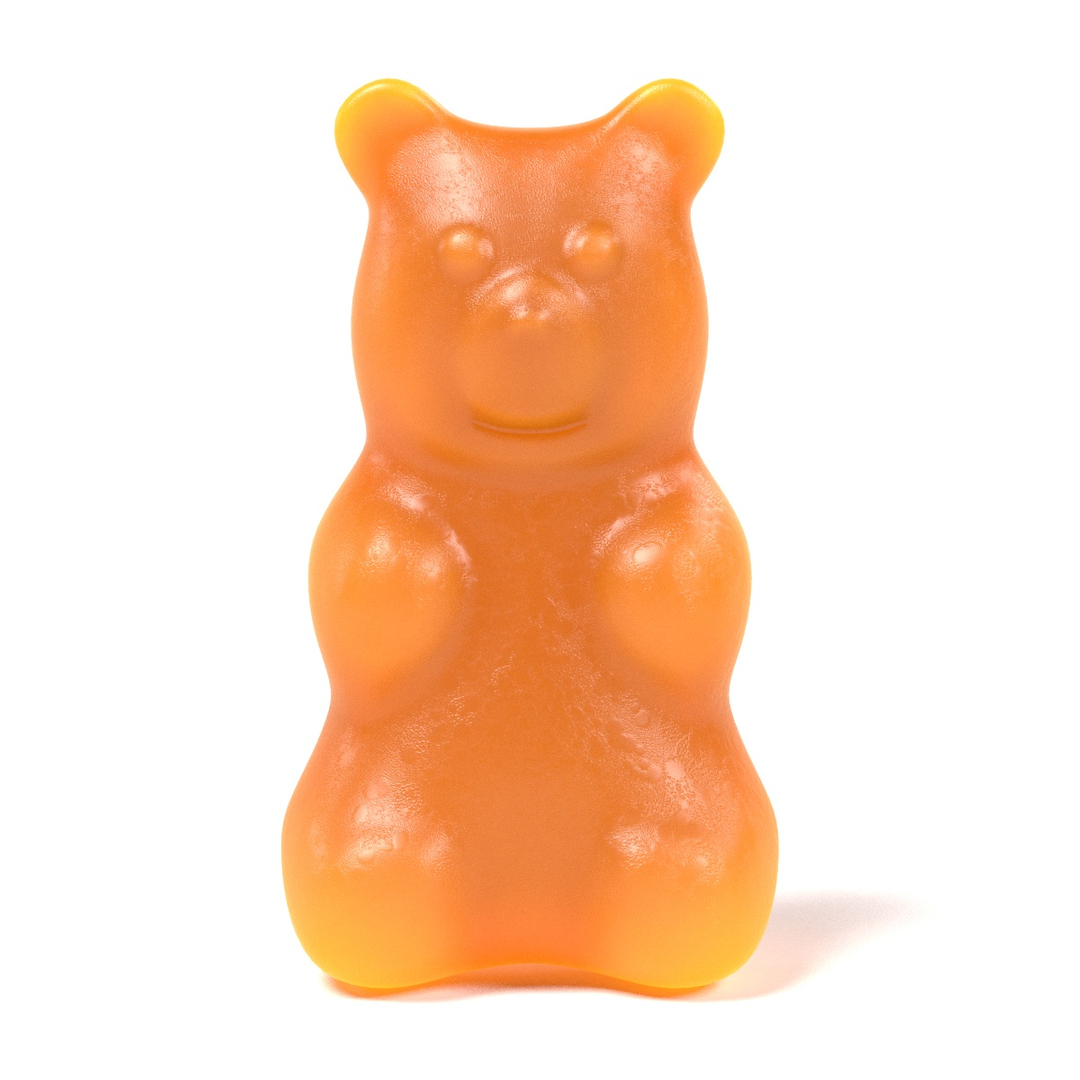 3d Gummy Bear Model