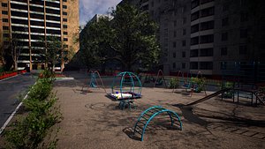 Ruined Eastern European Buildings Pack