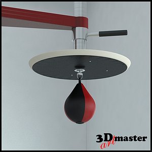 3D speedball set boxing model