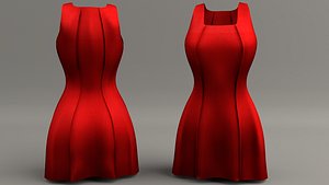 Square Neck Dress