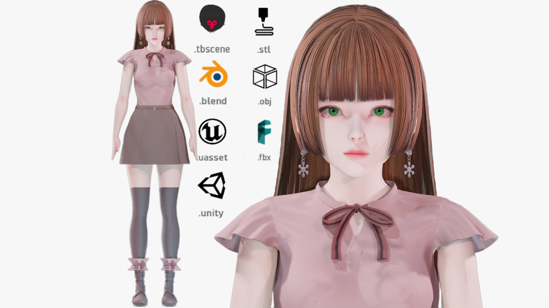 Casual Clothes 0021 - Rig - Unreal - Unity - Blender - Animated ...