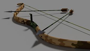 Camouflage Bow and Arrow