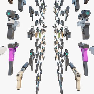 Modern weapon collection