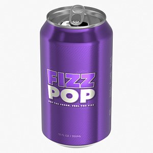 Open Standard Soda Can 355ml V2