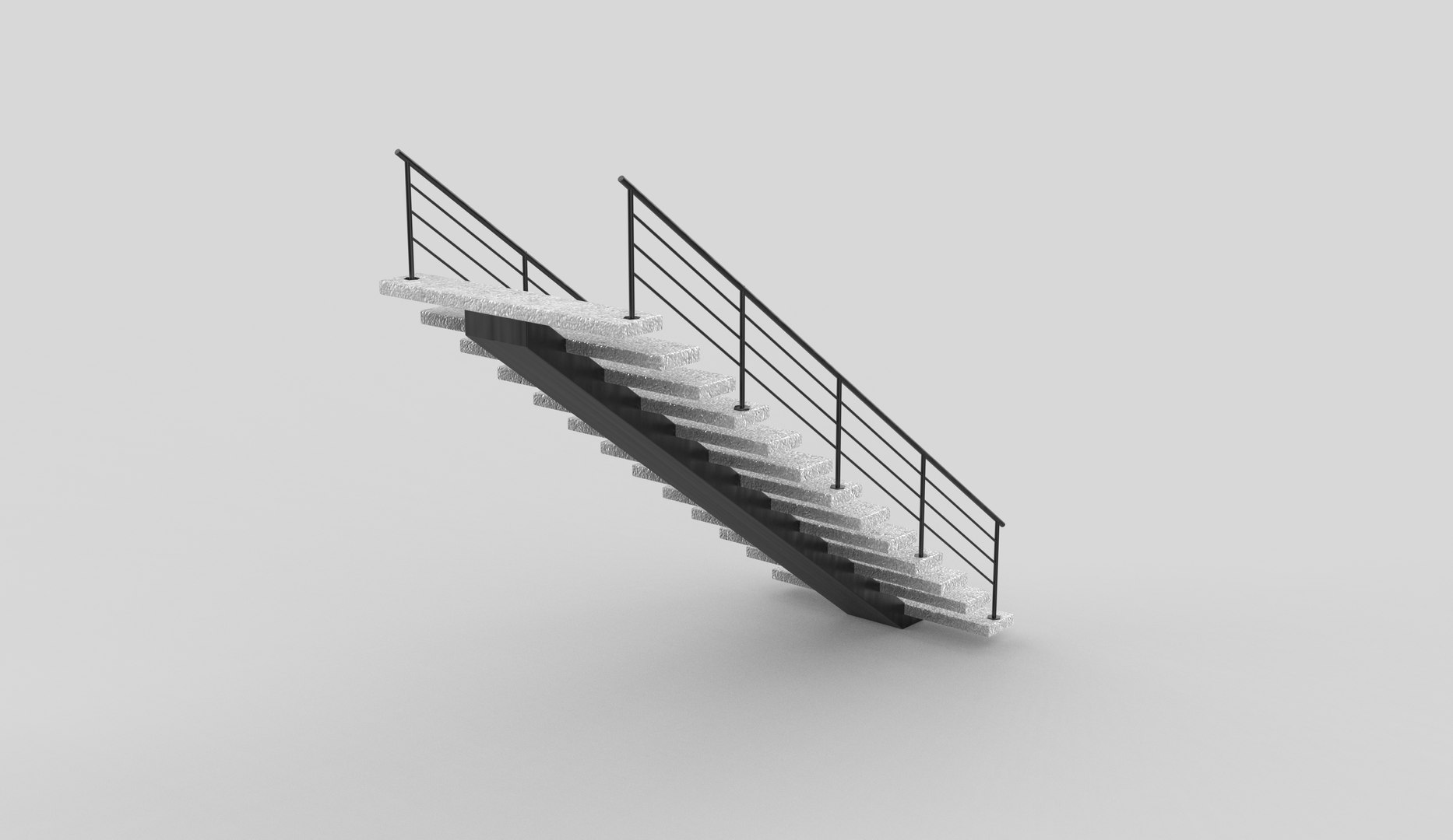 Staircase 3D Model 3D Model - TurboSquid 2545557