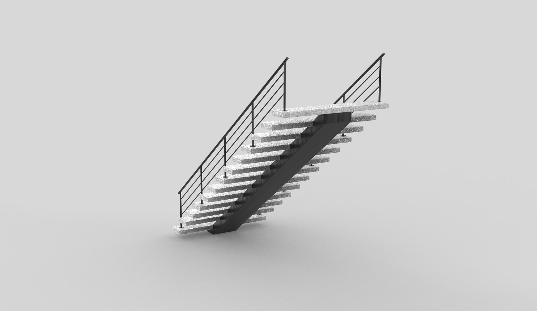 Staircase 3D Model 3D Model - TurboSquid 2545557