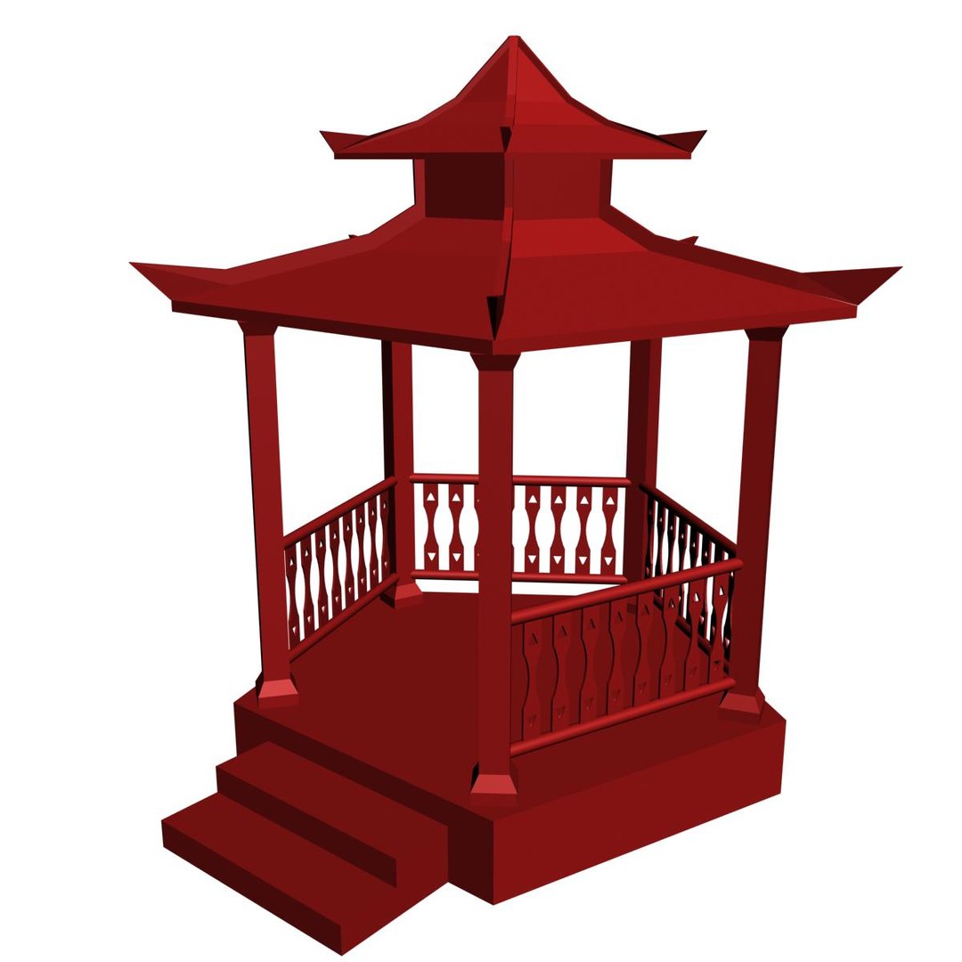 Pagoda Gazebo Max