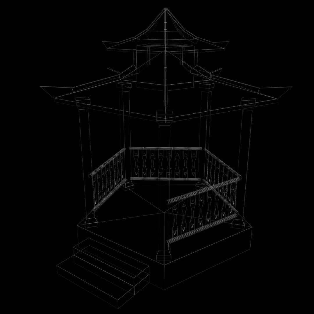 Pagoda Gazebo Max