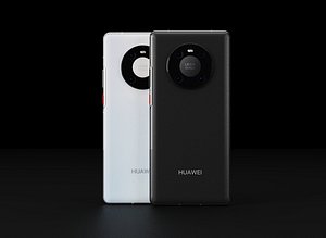 3D huawei mate 40 pro model