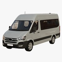 Modern Passenger Minibus Van