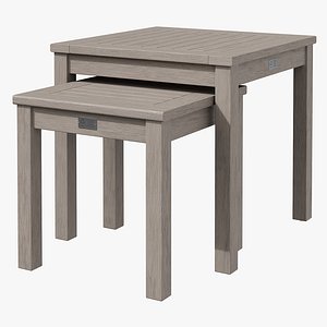 DTY Living Longs Peak nesting tables 3D model