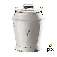 Rustic Milk Churn Bucket