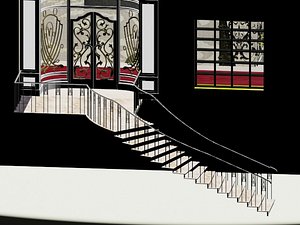 ottoman restaurant 3D model