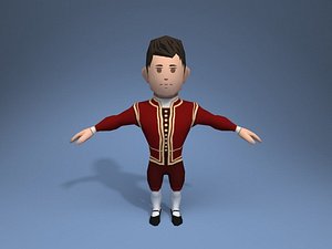 nobleman character ar 3D