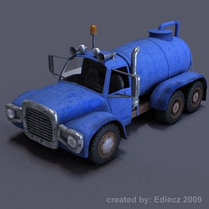cartoon truck tank max