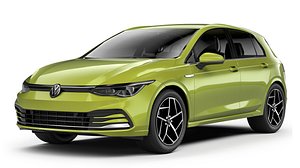 3D Volkswagen Golf VIII 2019