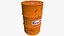 Gulf Oil Barrel