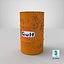 Gulf Oil Barrel