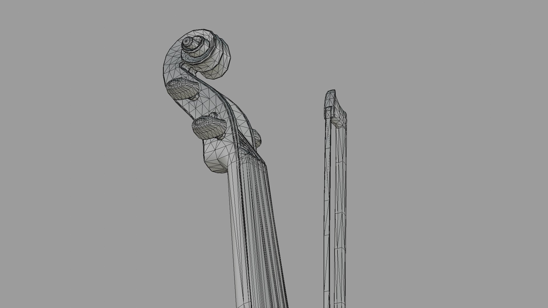 Violin Model - TurboSquid 1951229