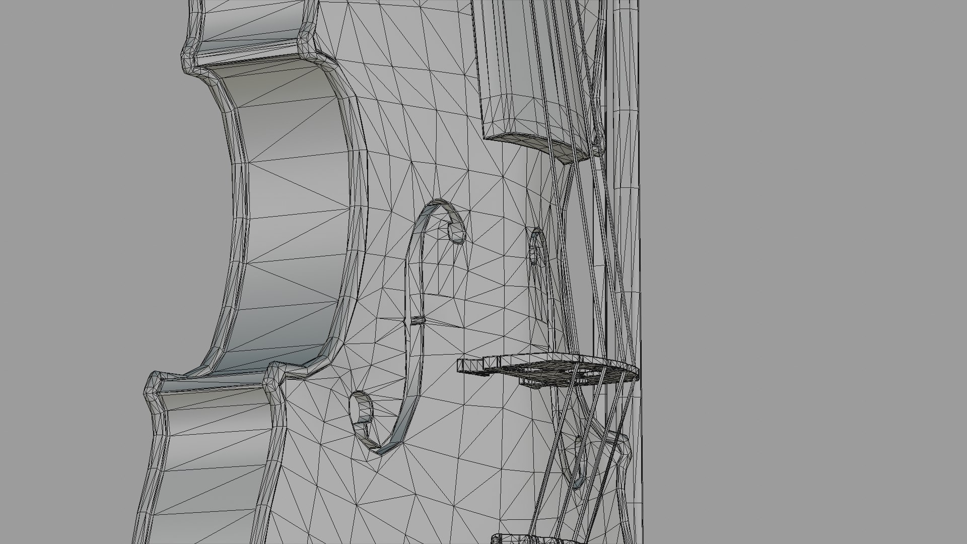 Violin Model - TurboSquid 1951229