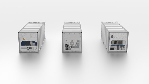 modelo 3d Contenedor frigorífico refrigerado - TurboSquid 2119283