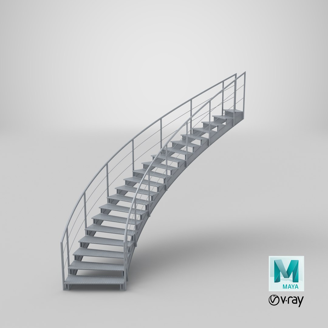 industrial staircases curved 3D model https://p.turbosquid.com/ts-thumb/Ql/zrZe8L/MMGegdOw/stemcell_maya_vray_render/jpg/1528816777/1920x1080/fit_q87/a78b52bab2df29b98905ed83e1049f6d4567758b/stemcell_maya_vray_render.jpg