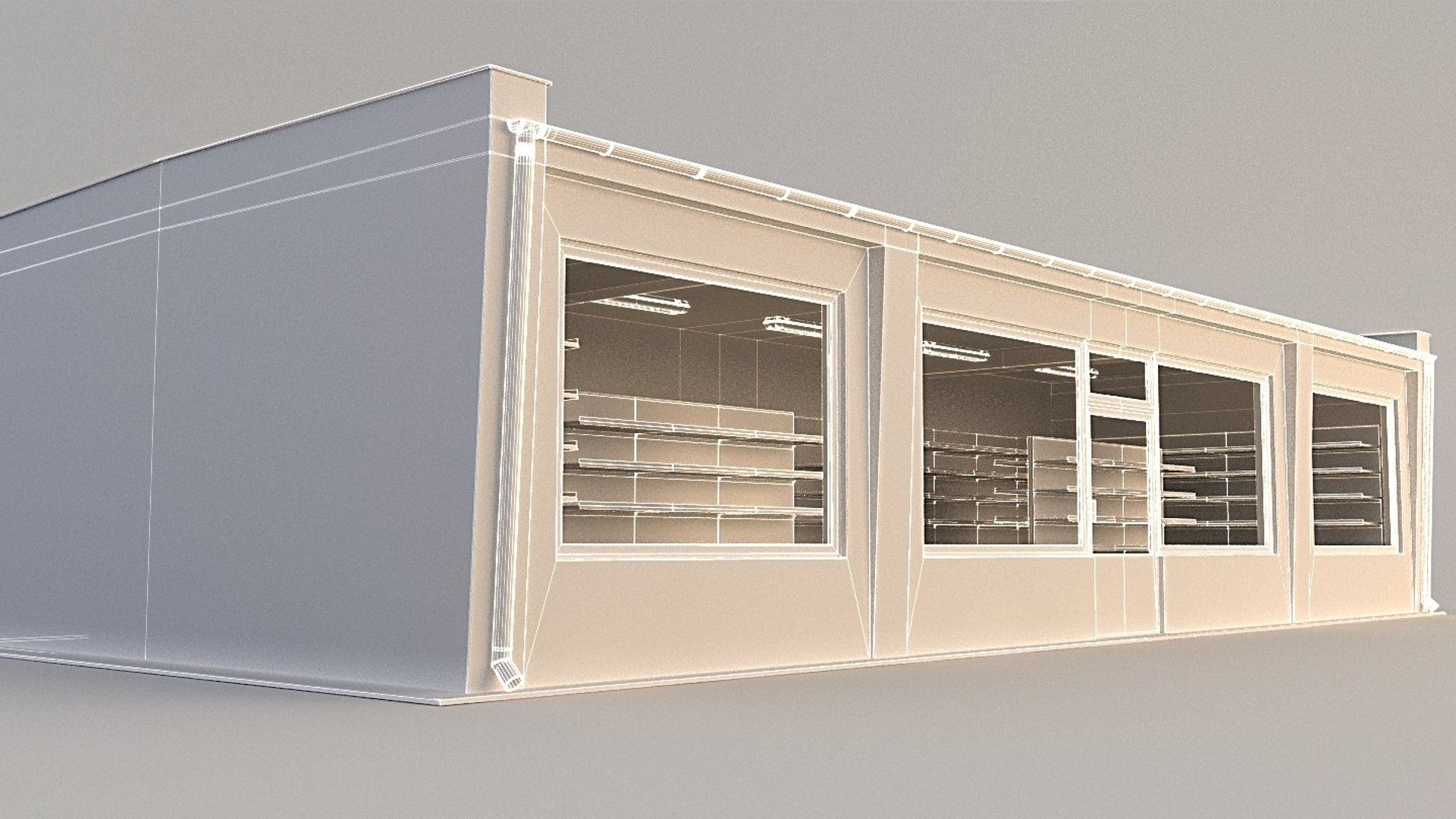 3D Model Building Store - TurboSquid 1524548