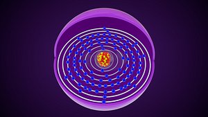 Nobelium Chemical Element model