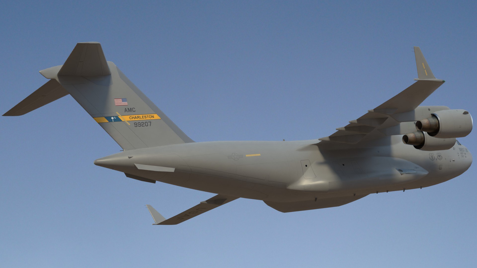 USAF Boeing C17 SC 3D model https://p.turbosquid.com/ts-thumb/Qm/4HsSdi/mT/c17scpr17/jpg/1724848289/1920x1080/fit_q87/090c38223efcc478b6def498a3f6669b4fb27eaa/c17scpr17.jpg