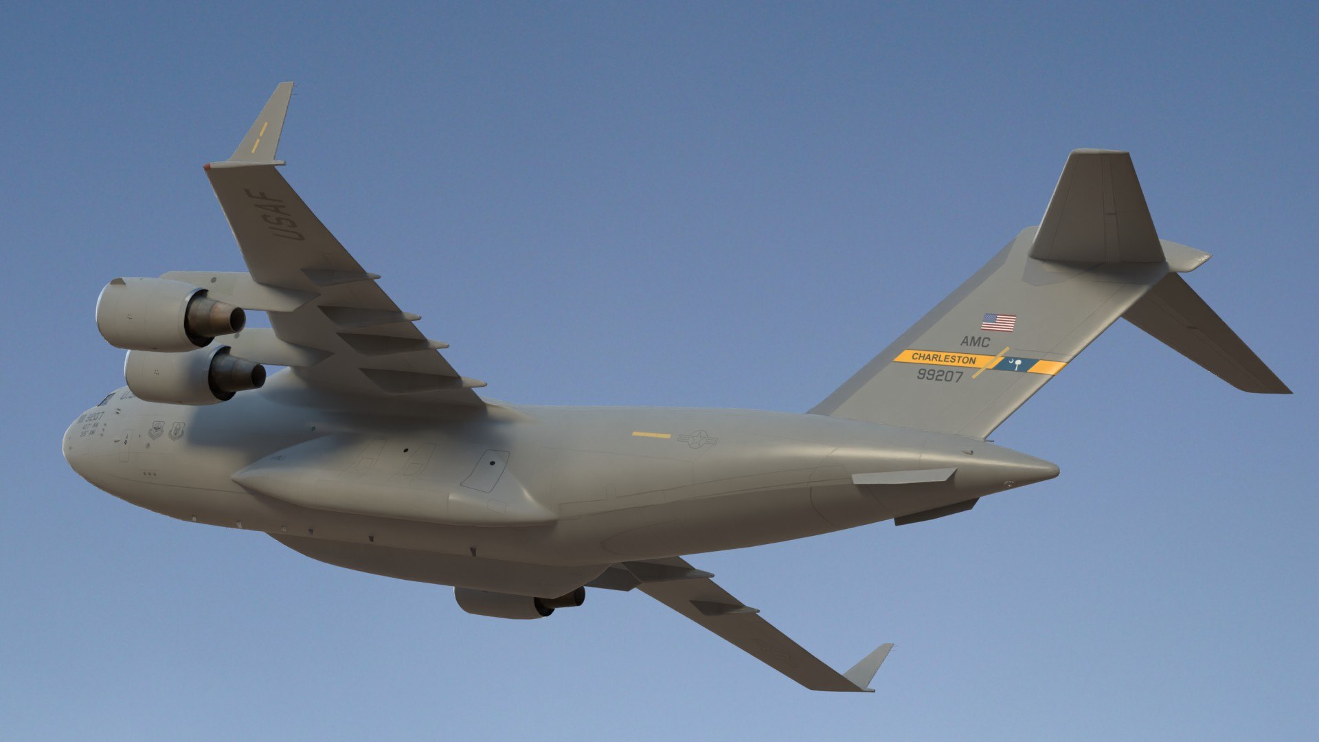 USAF Boeing C17 SC 3D model https://p.turbosquid.com/ts-thumb/Qm/4HsSdi/pb/c17scpr19/jpg/1724848290/1920x1080/fit_q87/14cb4d59eee0621279e9b98f43e14136728984de/c17scpr19.jpg