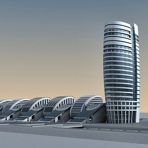 Modern City 15 3D model