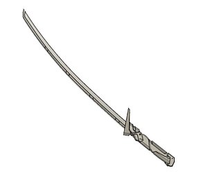 Overwatch Genji Sentai sword